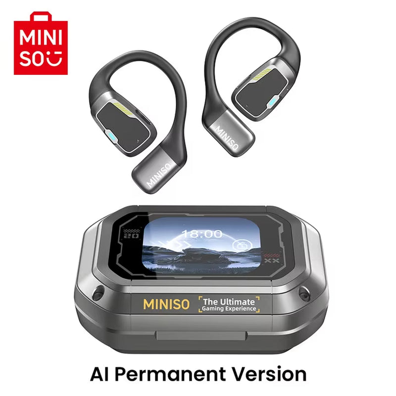 Translator Earphone  M98 AI Wireless Headphones Office Chat Headset ASMR Headset DIY APP AI Wireless Headphones with Mi