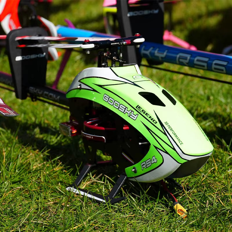 Rc Helicopter Remote Control Aircraft Airplane Men Children Toy Radio Flying Wireless Professional Goosky RS4 Venom Combo KIT
