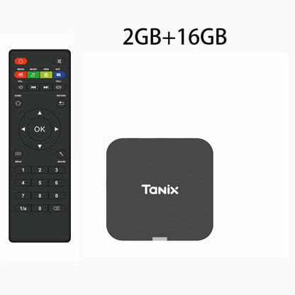 TX1 Android 10 TV Box 2.4G WIFI 4K HDR 3D 8GB 16GB Allwinner H313 Quad Core Global Media Player DC 5V/2A