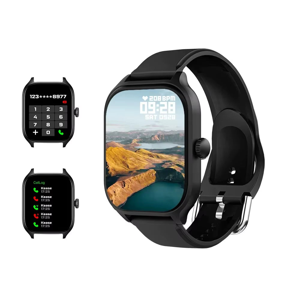 New H9 Men'S and Women'S Smartwatch 2025 Sports Smartwatch DIY Surface Bluetooth Talking Smartwatch for Android IOS