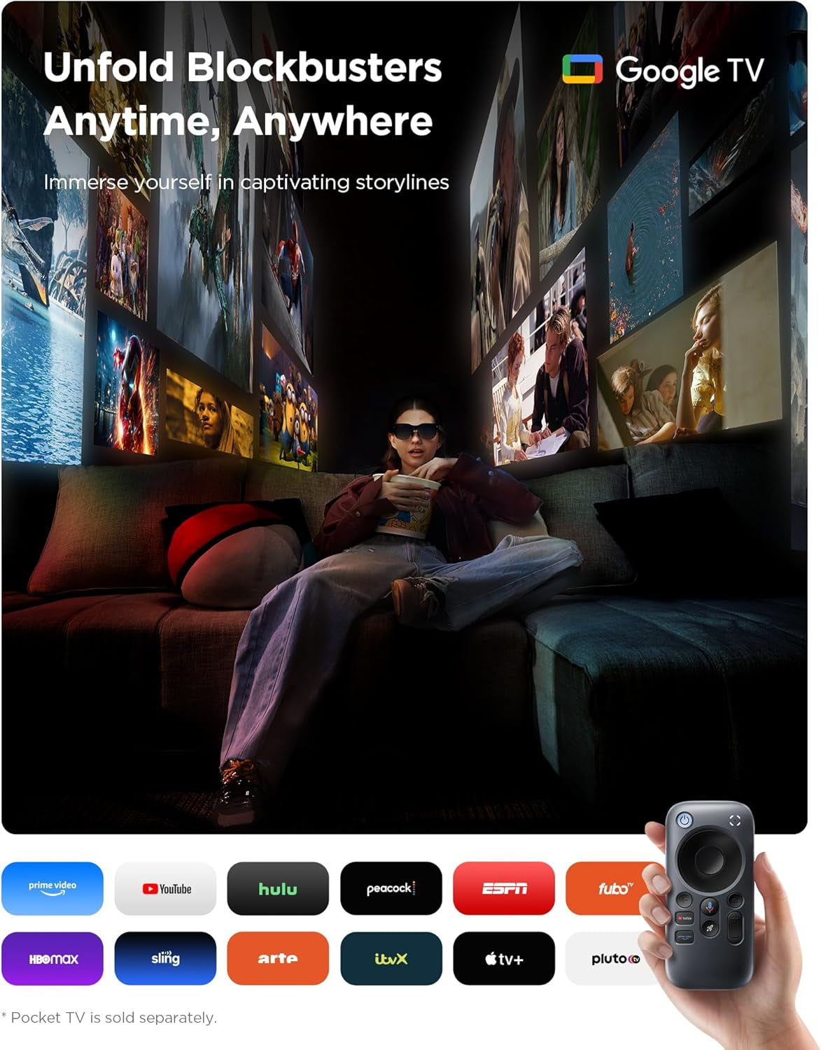 [2025 New]  Air 3S XR Glasses - AR Glasses 201" 120Hz FHD Hueview Eye-Care Video Display, Smart Gaming Glasses for Iphone 16,15/Android/Mac/Switch/Ps5/Steamdeck.