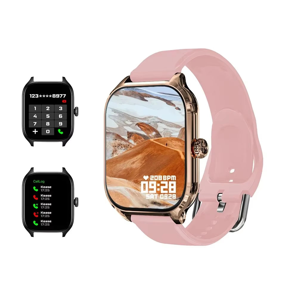 New H9 Men'S and Women'S Smartwatch 2025 Sports Smartwatch DIY Surface Bluetooth Talking Smartwatch for Android IOS