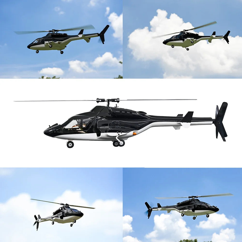 Airwolf V3 Scale Helicopter H2 ACE Flight Control 450 Class Gps Airwolf 6CH Fw450 Airwolf Rc Helicopter One Click Return