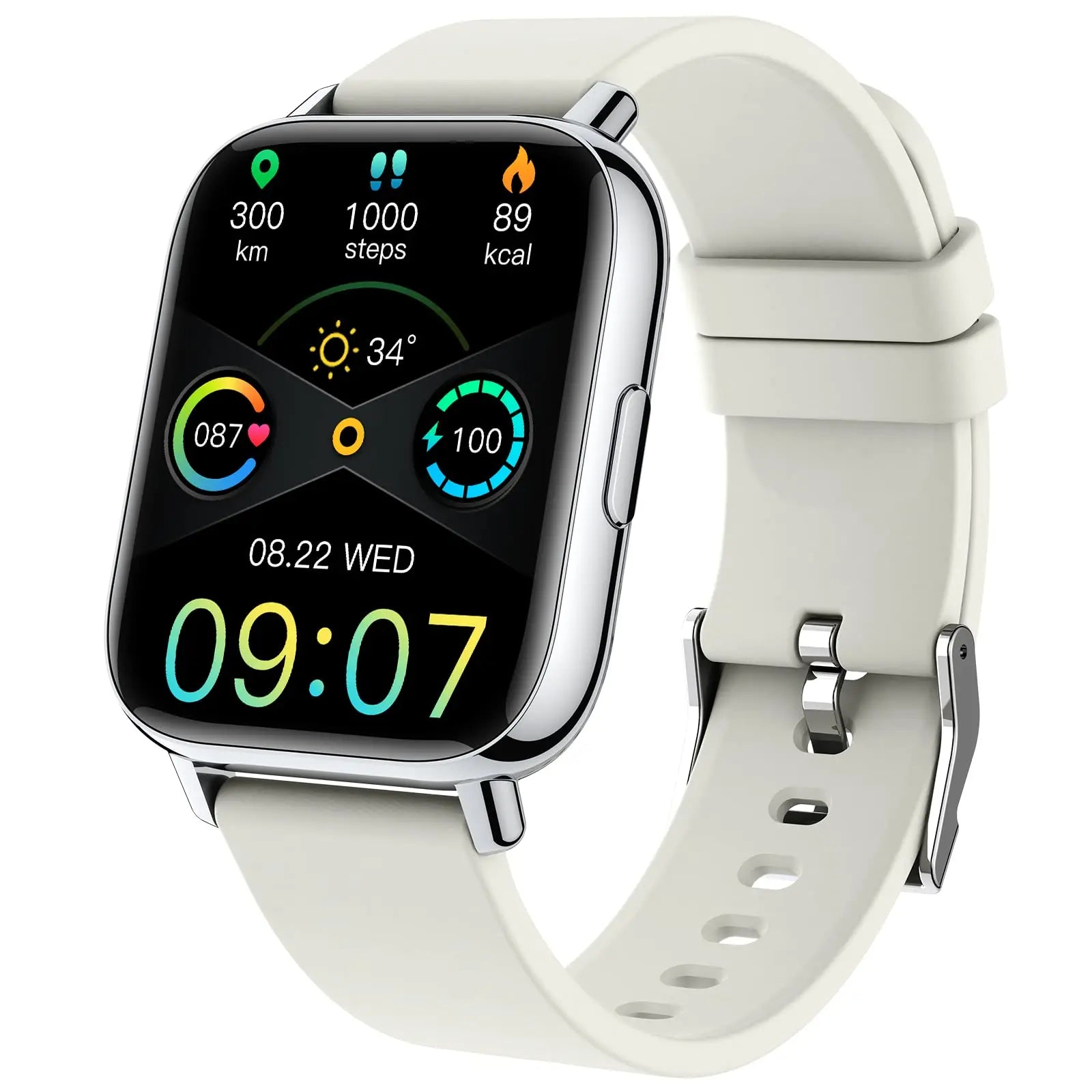 Smart Watch, Fitness Tracker Watch for Men Women, 1.69'' Touch Smartwatch Fitness Watch with Ultra Thin Watch.